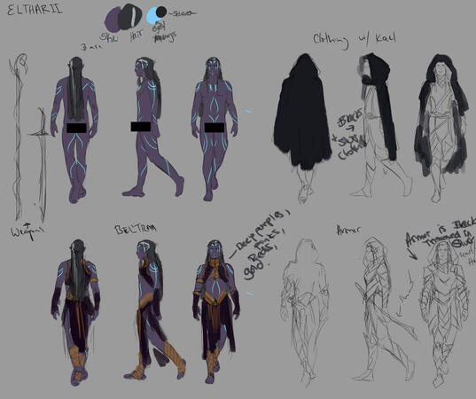 Drow Concept page